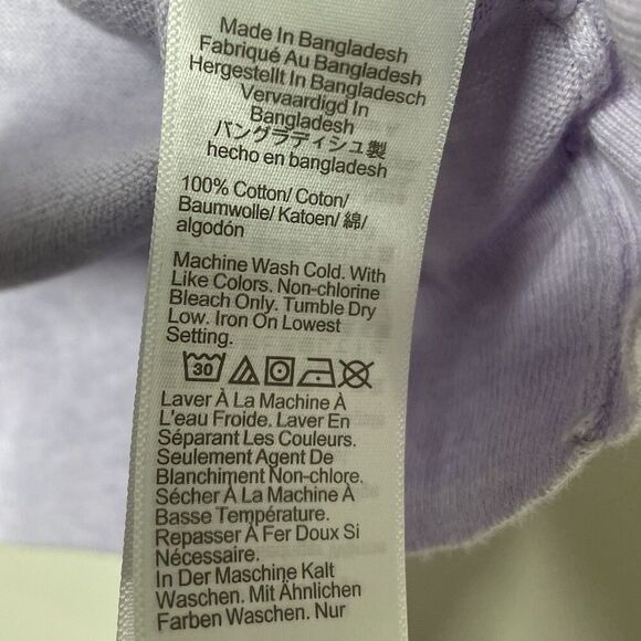 J.CREW Sweater Women Small Teddie Pullover NEW Purple Cotton Lightweight L1561 - Picture 13 of 15